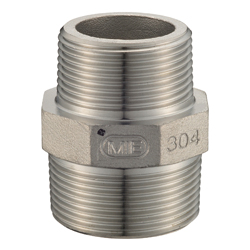 Acier inoxydable, raccord fileté pour tuyau, embout hexagonal de réduction [SNR]