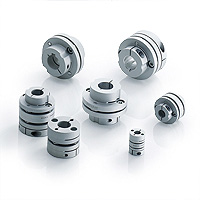 Accouplement à disque / jeu de serrage, clavette / 1 disque, 2 disques / corps : aluminium / SFC / MIKI PULLEY