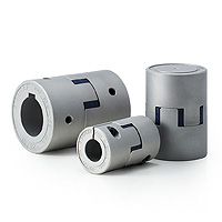 Accouplements à mâchoires / fixation au choix / disque à griffes : PU, Shore A97 / corps : aluminium / ALS-B / MIKI PULLEY