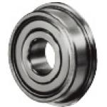 Roulements rigides à billes / une rangée / bague extérieure avec flasque / ZZ / émission de particules réduite / inoxydable / MISUMI