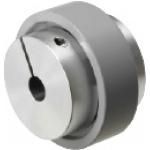 Accouplements Oldham / blocage de moyeu / 1 rondelle : POM, compact / corps : aluminium