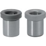 Canons de perçage à collerette / trou G6 / acier, acier inoxydable / 50HRC, 60HRC