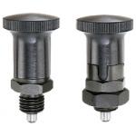 Doigts diviseurs - Type avec bouton en aluminium, à position de repos