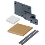 Panneaux / EPDM, IIR, / A45, A65 / perçage traversant / couche adhésive 
