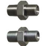 Raccords hydrauliques / raccord droit / filetage mâle pour PT/PF / -droit/femelle-.
