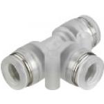 Raccords à simple pression pour salles blanches - Raccords en T
