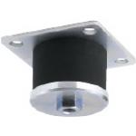 Plaques de montage antivibrations