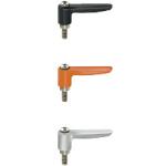 Leviers de serrage plats