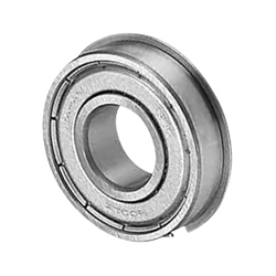 Roulements rigides à billes / une rangée / bague extérieure avec circlips / ZZ rondelles / NR / inox / MISUMI