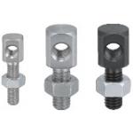 Boulon bloc butoir réglable en hauteur -Filetage normal et fin