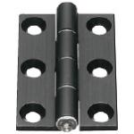 Charnières / à abaissement conique / grandes / démontables / douille POM / aluminium extrudé / MISUMI