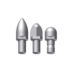 Goupilles de positionnement / APFL□, APFLD□ / NAAMS / Acier / Sans traitement, DLC, WSR / 58-62 HRC / Grande tête / Rond / Forme de projectile, hémisphérique