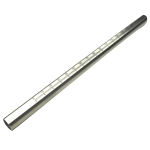 Tubes ronds / acier inoxydable / surface plane, échelle / SSDR