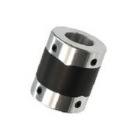 Accouplement à clabots / serrage par vis sans tête, serrage par moyeu / bague à griffes : HNBR / corps : aluminium / XGT, XGS / NBK