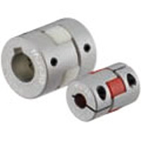 Accouplements à mâchoires / fixation au choix / disque à griffes : PU / corps : aluminium / MJT / NBK