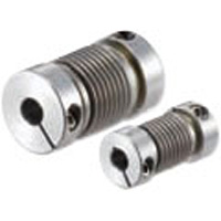 Accouplements à soufflets / serrage de moyeu / soufflet : acier inoxydable / corps : aluminium / MKM / NBK