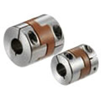 Accouplements Oldham / serrage de moyeu, clavette / 1 rondelle : Vespel / corps : aluminium / MOHS / NBK