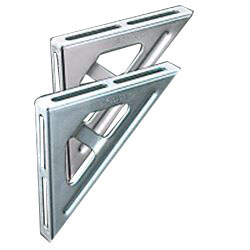Angle-Kun / Channel-Kun, support pratique  (placage chromé brillant)