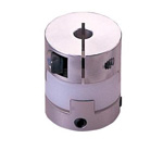 Accouplements Oldham / serrage par vis sans tête / 1 rondelle : plastique technique / corps : aluminium / modèle MCZ / NIHON MINIATURE