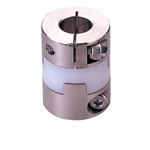 Accouplements Oldham / serrage par vis sans tête / 1 rondelle : plastique technique / corps : acier inoxydable / modèle SCZ / NIHON MINIATURE