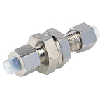 Série QuickSeal, connecteur à pression pour panneau du type dédié pour tuyau DK (pièce nickelée)