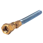 Connecteur femelle à écrou pivotant ES pour tuyau spiralé en nylon série QuickSeal du type dédié