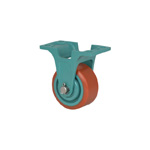 Roulettes en fonte ductile larges sur support avec raccords métalliques MG-W EU / MG-W