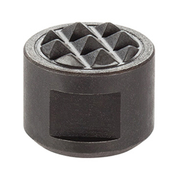 Appuis ronds / carrés, avec insert carbure, strié