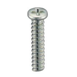 Vis à tête cylindrique à empreinte cruciforme n°0, niveau 1, modèle B