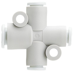 Croix de diamètre différent 10-KQ2TY, raccord instantané