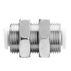 Raccord de cloison 10-KQ2E (interchangeable avec KQ), raccord instantané