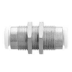 Raccord de cloison 10-KQ2E (interchangeable avec KJ), raccord instantané