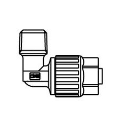 LQ3L-M, Raccord spécial, haute pureté, type évasé, raccord fileté