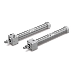 Vérin pneumatique, double effet, simple tige - C(D)M2R-Z