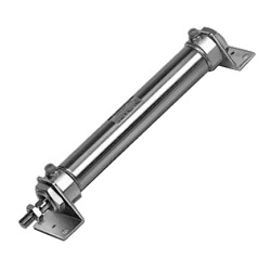 Vérin pneumatique standard à raccord rapide intégré, double effet simple tige Série CM2