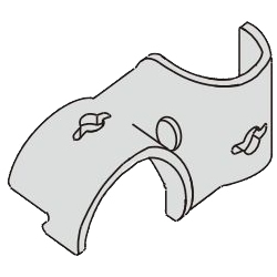 Raccord métallique simple / Unité pour structure de tuyauterie - Composants NS-7 / NS-7N