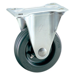 Roulettes en acier inoxydable, sur support, sans butée (K-1320SR)