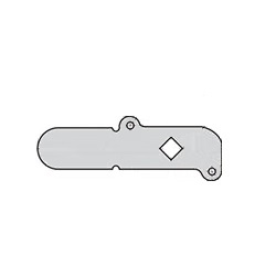Plaque de fixation en acier inoxydable, AC-1025-S