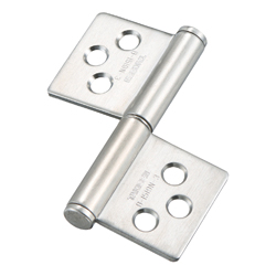 Charnière à souder / réduction conique / acier inoxydable / brillant / B-1519 / TAKIGen