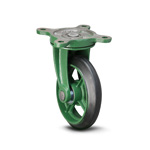 Roulettes en fonte ductile, modèle standard (pivotant) BR