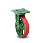 Roulettes en fonte ductile, modèle P (pivotant) PBR