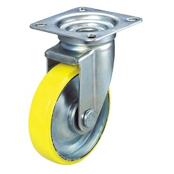 Roulette antistatique en uréthane, pivotante