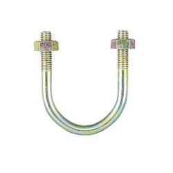 Boulon en U pour tuyau PC, chromaté, diamètre nominal A, diamètre de vis W3 / 8