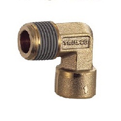 Coude pour raccord à vis (filetage extérieur x intérieur / diamètre différentiel)