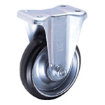 Roulettes spéciales, roulettes conductrices, sur support, pour charges moyennes, plaque (série W) (WK) (roulettes or)