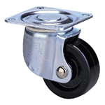 Roues spéciales en résine synthétique, modèle à rail 100JH-P de niveau moyen pour charges moyennes (roulette d'emballage)