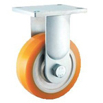 Roue montée sur roulette en uréthane de grande dureté pour charges extra-lourdes (modèle HDUK)