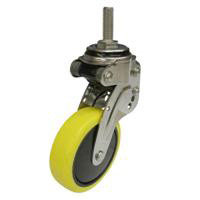 Roulette pivotante NPT, modèle à visser - roulette en uréthane antistatique