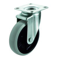 Roulette pivotante J2, modèle plat