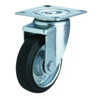 Roulette pivotante SJ, modèle plat